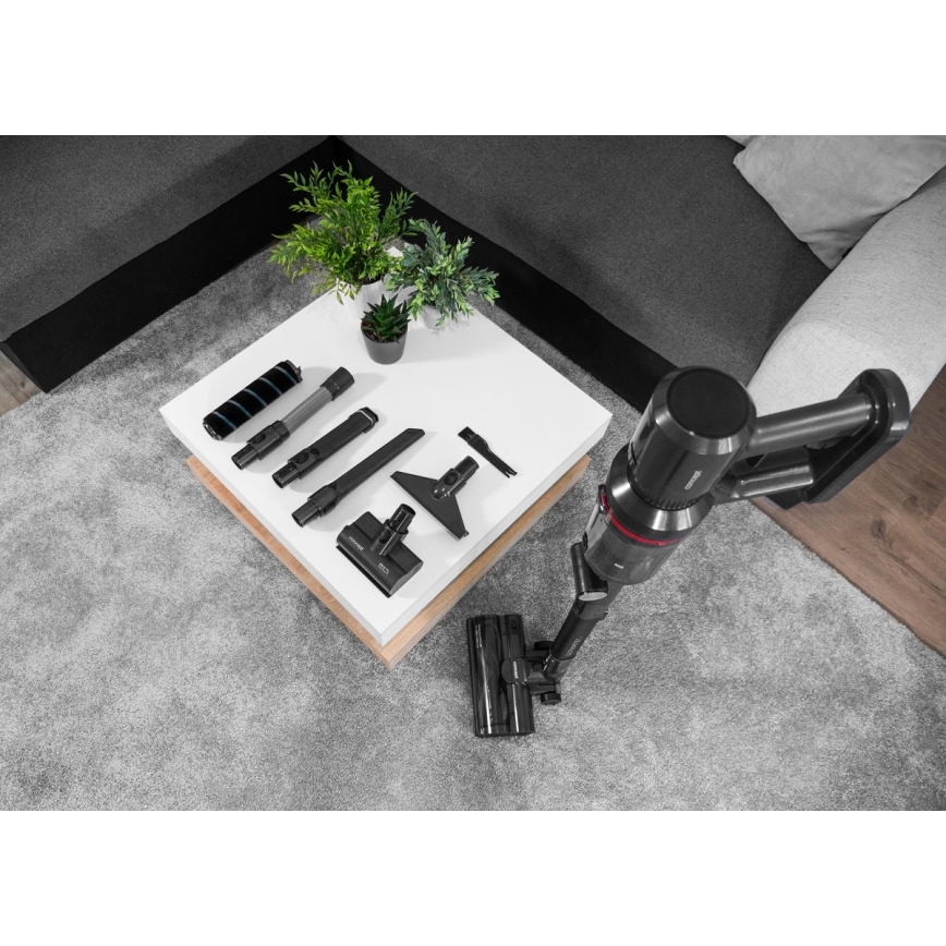Concept VP6150 - Aspirateur balai 3 en 1 ULTIMATE UV POWER 500W/29,6V 2200 mAh noir