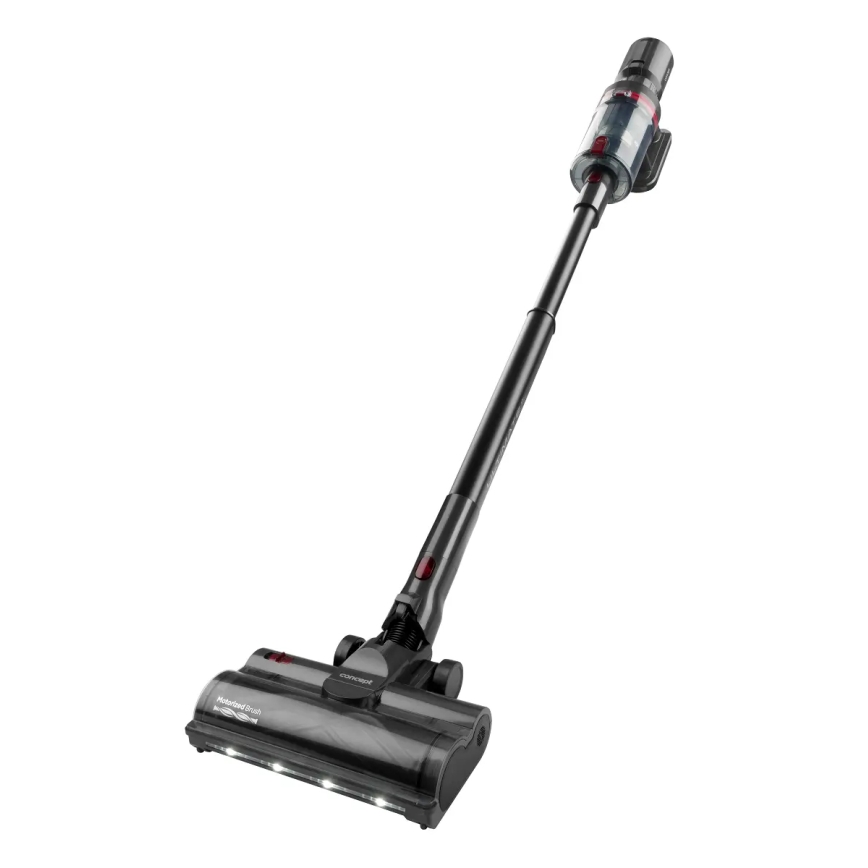Concept VP6150 - Aspirateur balai 3 en 1 ULTIMATE UV POWER 500W/29,6V 2200 mAh noir