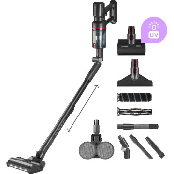 Concept VP6260 - Aspirateur balai 4-en-1 ULTIMATE PRO+ 500W/29,6V 2200 mAh noir