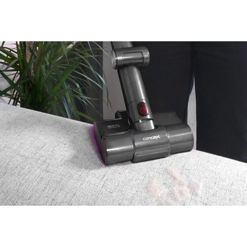 Concept VP6300 - Aspirateur balai 5 en 1 ULTIMATE COMPLETE PRO 500W/25,9V 2500 mAh noir