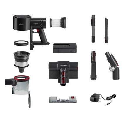 Concept VP6300 - Aspirateur balai 5 en 1 ULTIMATE COMPLETE PRO 500W/25,9V 2500 mAh noir