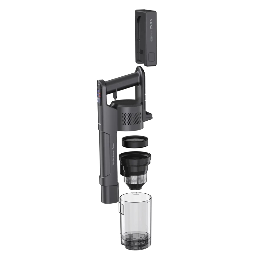 Concept VP6310 - Aspirateur balai 3 en 1 ULTIMATE COMPLETE LIGHT 420W/25,9V 2200 mAh noir