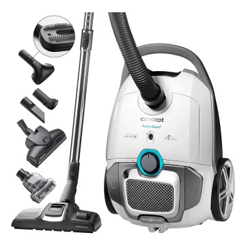 Concept VP8291 - Aspirateur avec sac PERFECT CLEAN PET EXPERT 700W/230V blanc