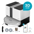 Concept VR4050 - Aspirateur robot intelligent 2 en 1 avec fonction serpillière OPTIMUS AQUA PRO LASER 3D 600W/230V 5200 mAh Wi-Fi blanc