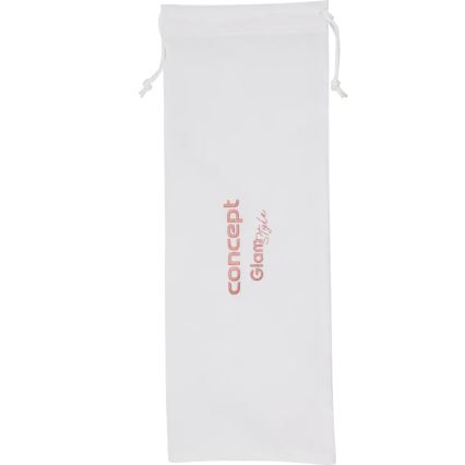 Concept VZ2110 - Lisseur GLAM STYLE 48W/230V blanc/or rose