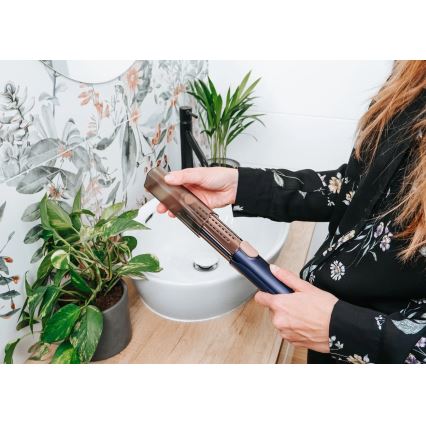 Concept VZ8100 - Lisseur PROFI CARE 60W/230V bleu/doré