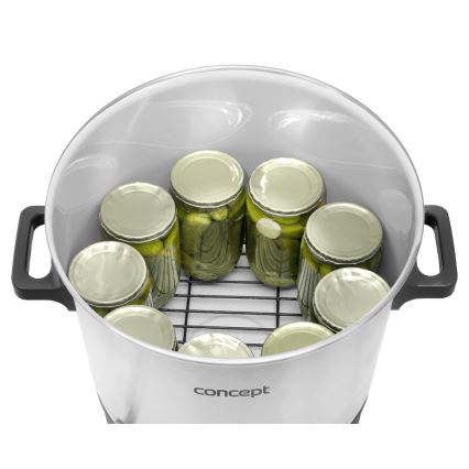 Concept ZH0030 - Distributeur de boissons chaudes 27 l 2000W/230V blanc/noir