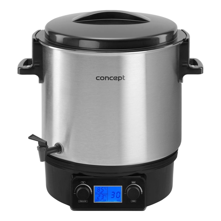 Concept ZH0040 - Distributeur de boissons chaudes 27 l 2000W/230V acier inoxydable/noir