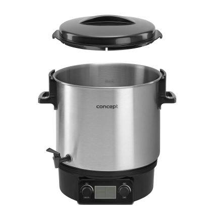 Concept ZH0040 - Distributeur de boissons chaudes 27 l 2000W/230V acier inoxydable/noir