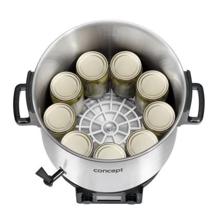 Concept ZH0040 - Distributeur de boissons chaudes 27 l 2000W/230V acier inoxydable/noir