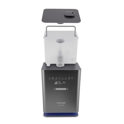 Concept ZV2021-  Humidificateur d'air avec diffuseur d'arômes PERFECT AIR SMART 4,6 l 110W/230V Wi-Fi anthracite + télécommande