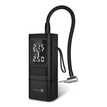 CONNECT IT CFF-4500-BK - Compresseur numérique de poche AirFlow 80W/6000 mAh noir