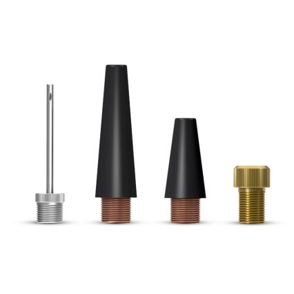 CONNECT IT CFF-4500-BK - Compresseur numérique de poche AirFlow 80W/6000 mAh noir