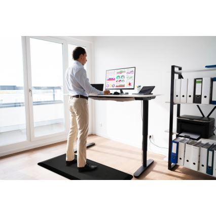 CONNECT IT CFH-4200-BK - Tapis de pied anti-fatigue noir