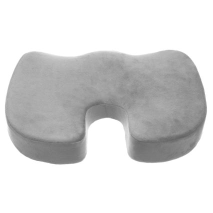 CONNECT IT CFH-5290-GY - Coussin de chaise ergonomique gris