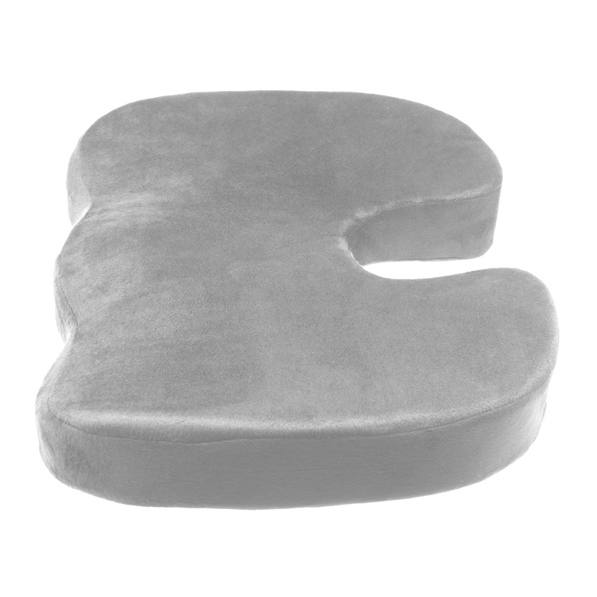CONNECT IT CFH-5290-GY - Coussin de chaise ergonomique gris