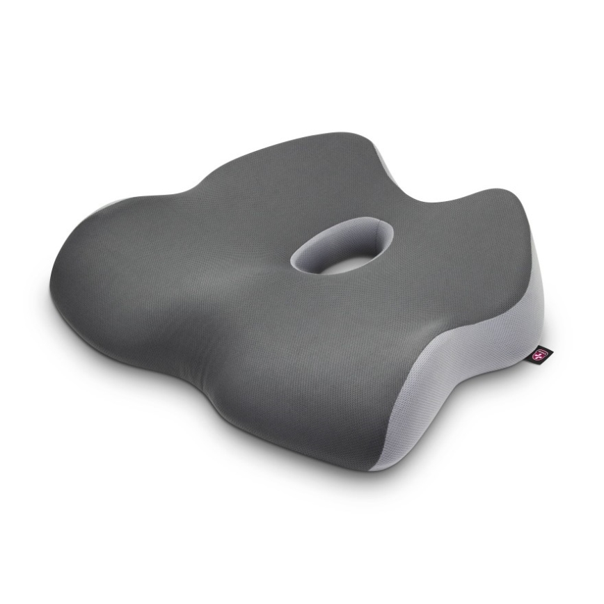 CONNECT IT CFH-5901-GY - Coussin de chaise ergonomique gris