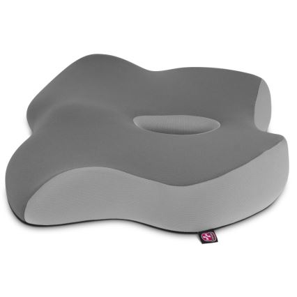 CONNECT IT CFH-5901-GY - Coussin de chaise ergonomique gris