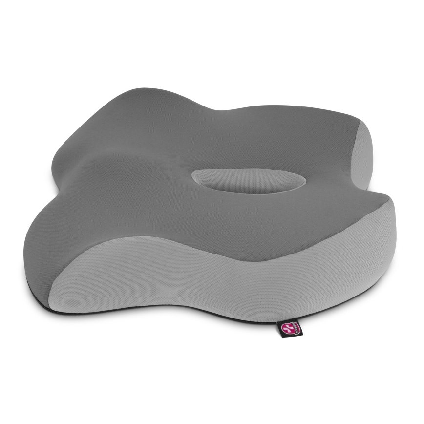 CONNECT IT CFH-5901-GY - Coussin de chaise ergonomique gris