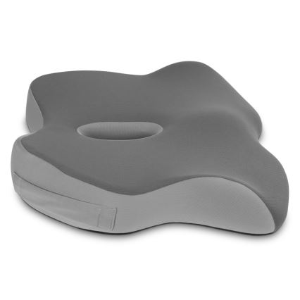 CONNECT IT CFH-5901-GY - Coussin de chaise ergonomique gris