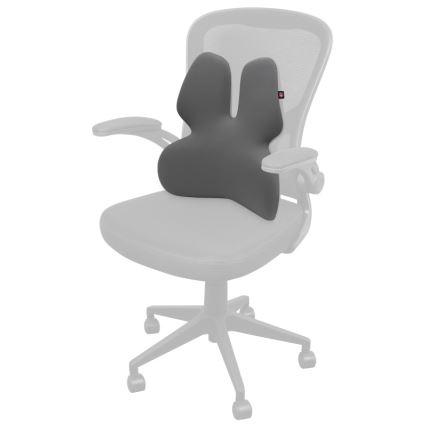 CONNECT IT CFH-5902-GY - Soutien lombaire pour chaise gris