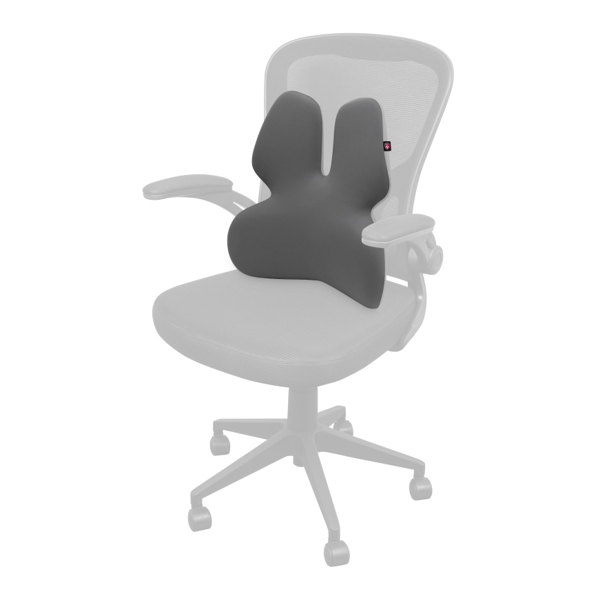 CONNECT IT CFH-5902-GY - Soutien lombaire pour chaise gris