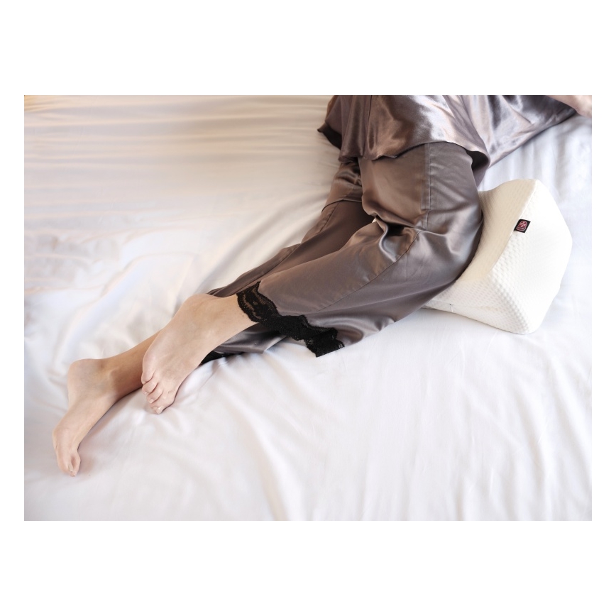 CONNECT IT CFH-6010-WH - Coussin anatomique entre les genoux Taurus Knee blanc