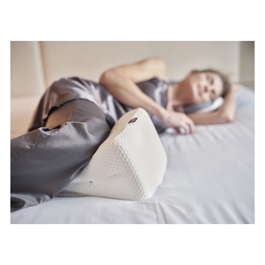 CONNECT IT CFH-6010-WH - Coussin anatomique entre les genoux Taurus Knee blanc
