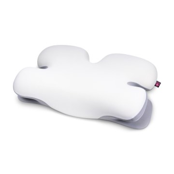 CONNECT IT CFH-6030-WH - Coussin anatomique Virgo blanc/gris
