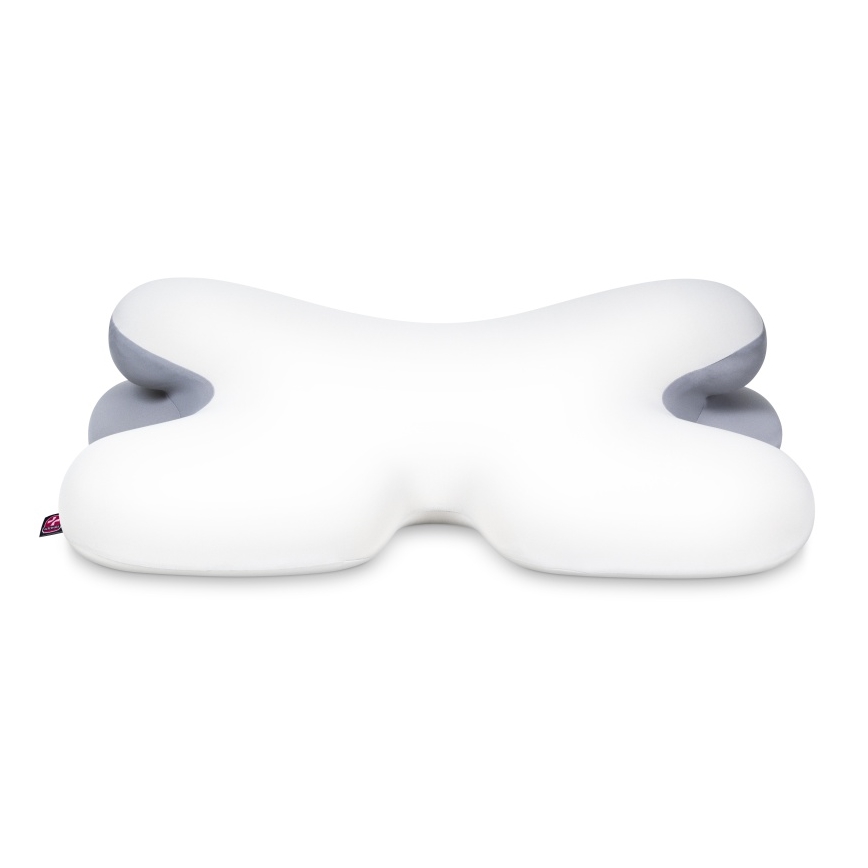 CONNECT IT CFH-6030-WH - Oreiller anatomique Virgo blanc/gris