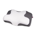 CONNECT IT CFH-6031-WH - Coussin anatomique Lyra blanc/gris