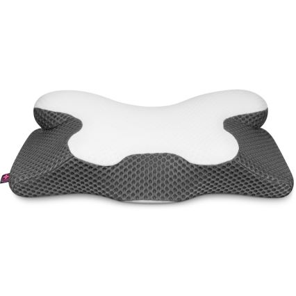 CONNECT IT CFH-6031-WH - Oreiller anatomique Lyra blanc/gris