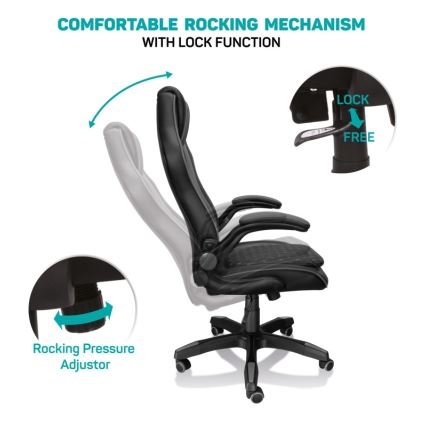 CONNECT IT CGC-0600-BK - Fauteuil de jeu Matrix Pro noir