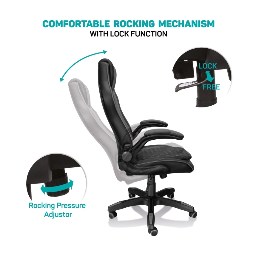 CONNECT IT CGC-0600-BK - Fauteuil de jeu Matrix Pro noir