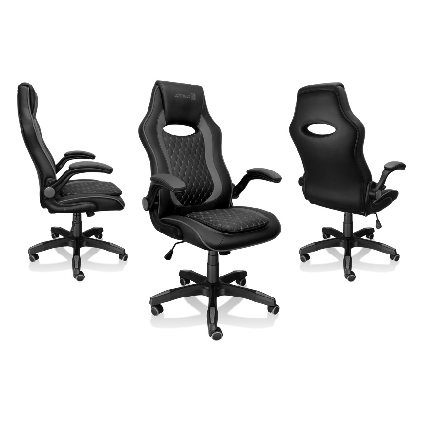 CONNECT IT CGC-0600-BK - Fauteuil de jeu Matrix Pro noir