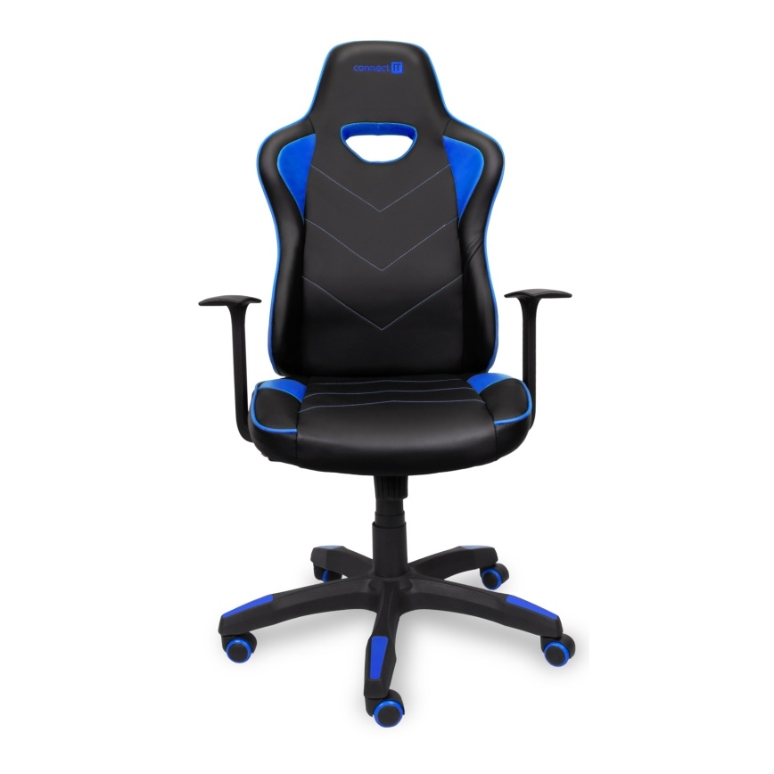 CONNECT IT CGC-0700-BL - Chaise gaming LeMans Pro noir/bleu