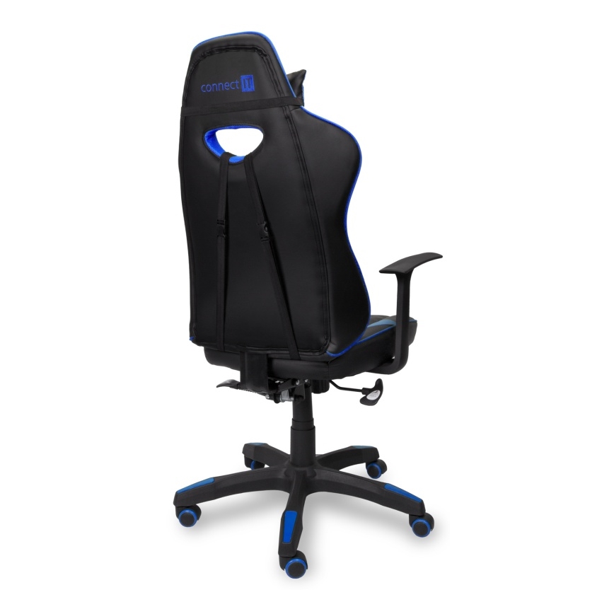 CONNECT IT CGC-0700-BL - Chaise gaming LeMans Pro noir/bleu