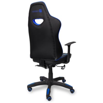 CONNECT IT CGC-0700-BL - Chaise gaming LeMans Pro noir/bleu