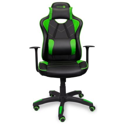 CONNECT IT CGC-0700-GR - Chaise gaming LeMans Pro noir/vert