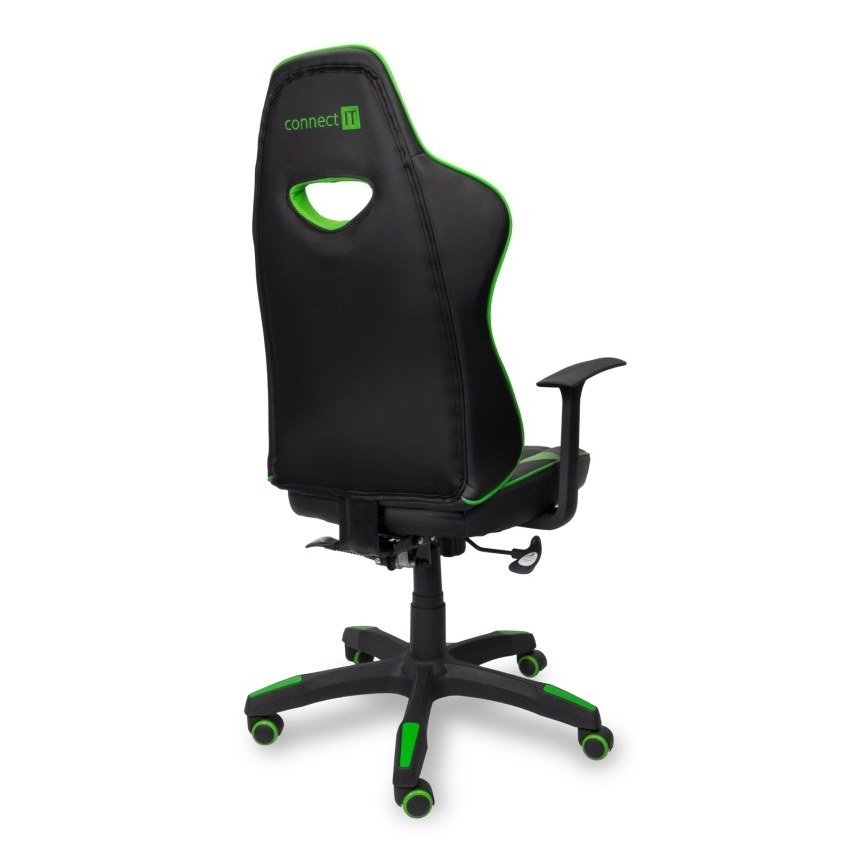 CONNECT IT CGC-0700-GR - Chaise gaming LeMans Pro noir/vert