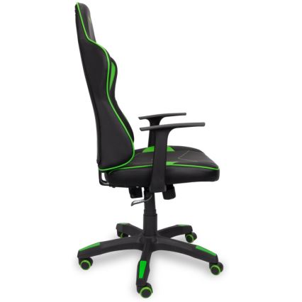 CONNECT IT CGC-0700-GR - Chaise gaming LeMans Pro noir/vert