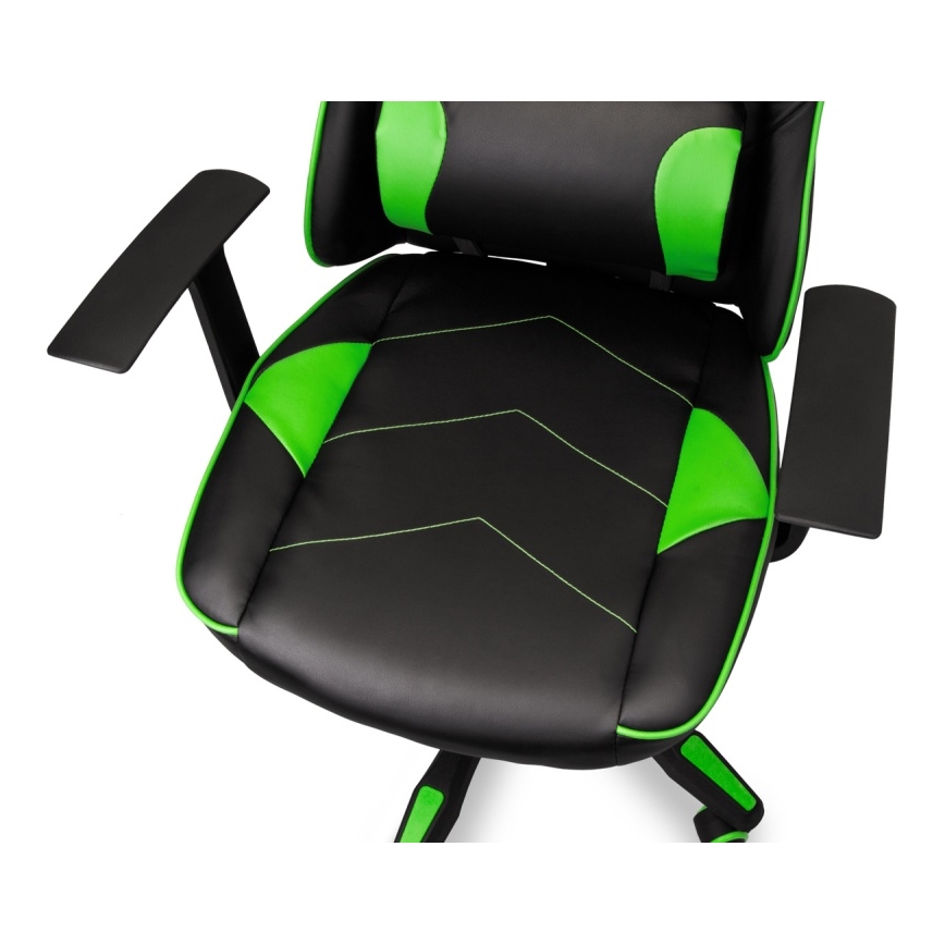 CONNECT IT CGC-0700-GR - Chaise gaming LeMans Pro noir/vert