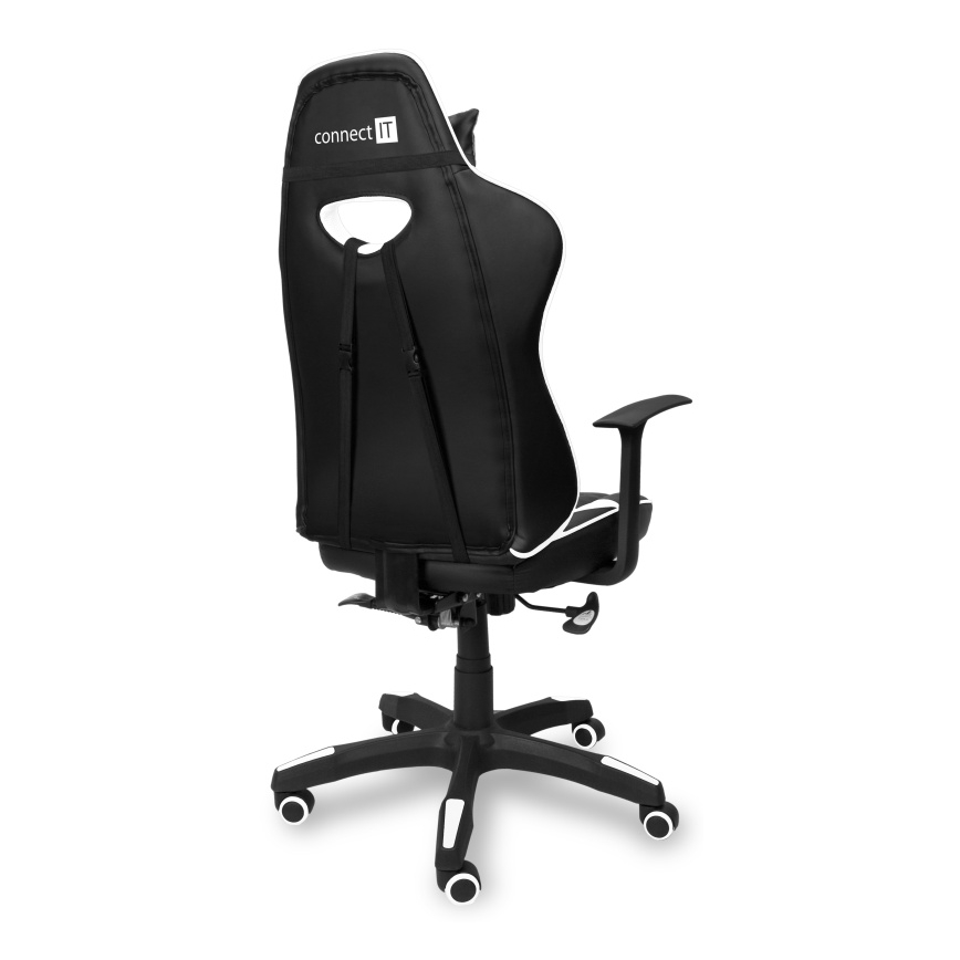CONNECT IT CGC-0700-WH - Chaise gaming LeMans Pro noir/blanc