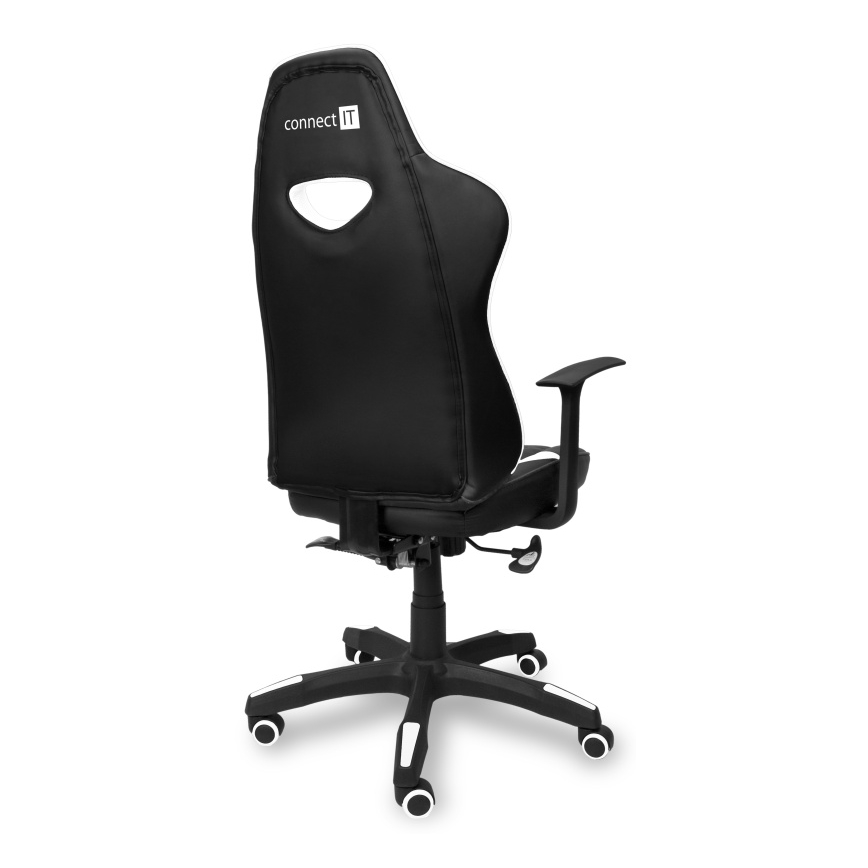 CONNECT IT CGC-0700-WH - Chaise gaming LeMans Pro noir/blanc