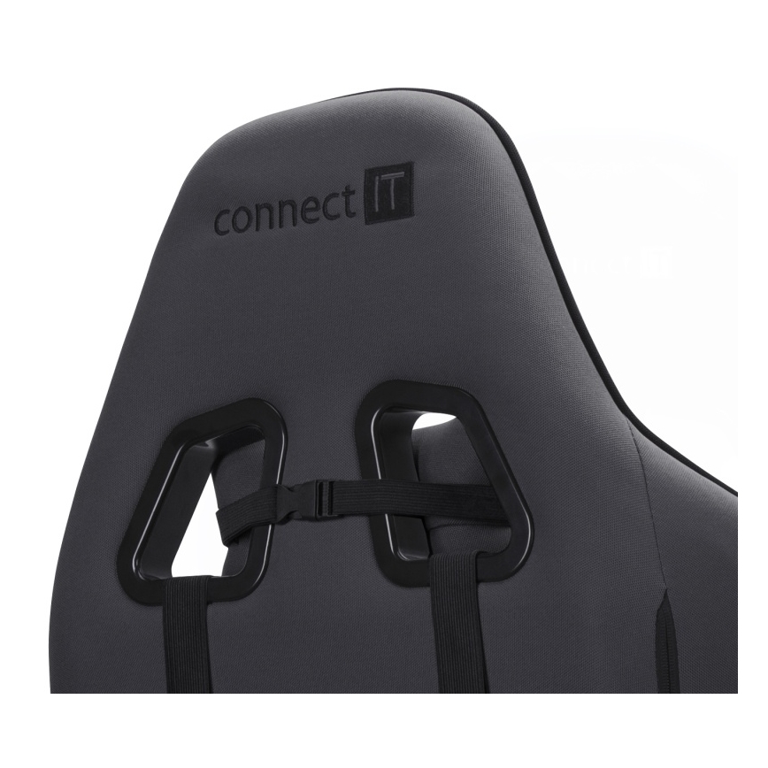 CONNECT IT CGC-1200-GY - Fauteuil de jeu Monaco Pro gris/noir