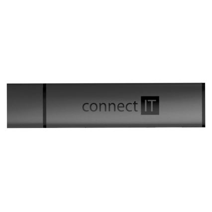 CONNECT IT CHU-4060-AN - Hub USB-A avec lecteur de carte mémoire 4en1