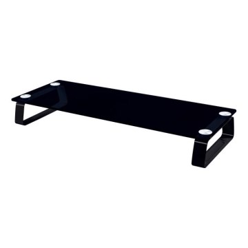 CONNECT IT CI-1134 - Socle en verre multifonctions noir