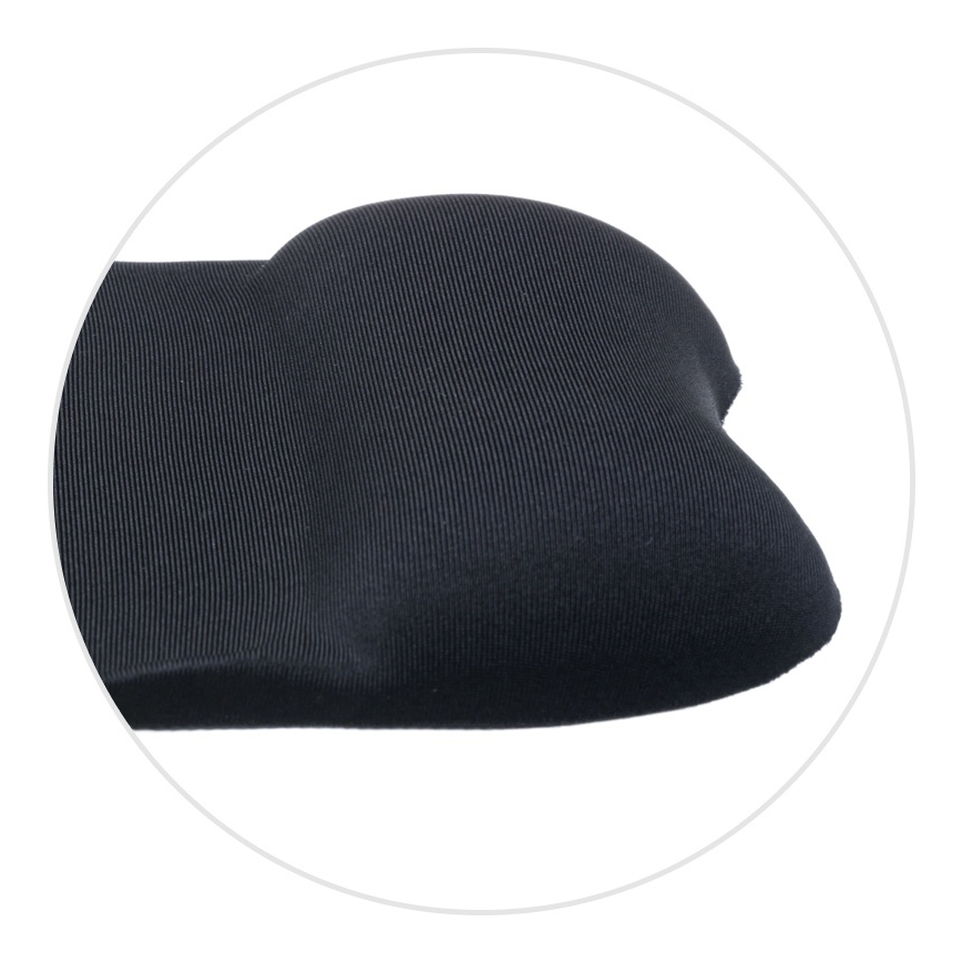 CONNECT IT CI-501 - Tapis de souris avec repose-poignets en mousse à mémoire de forme