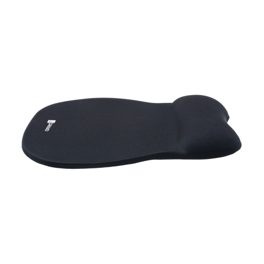 CONNECT IT CI-501 - Tapis de souris avec repose-poignets en mousse à mémoire de forme