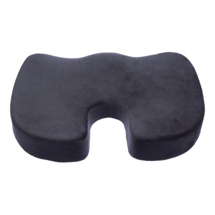 CONNECT IT CI-528 - Coussin de chaise ergonomique noir